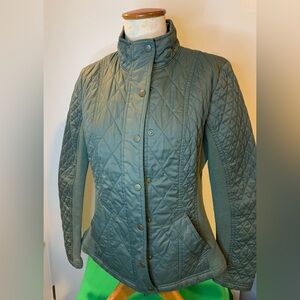 Merona Quilted Utility Jacket in Olive